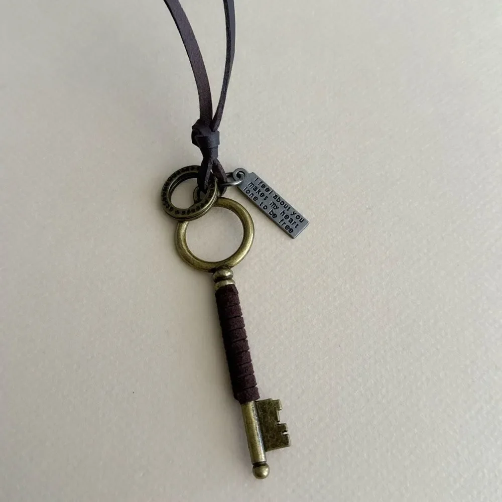 Vintage Key Necklace #2314
